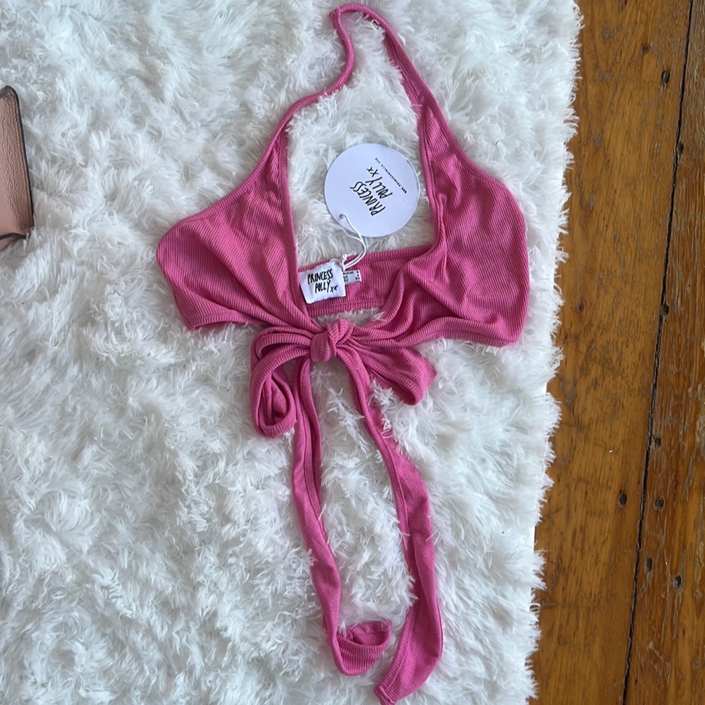 Princess Polly “Adrianna” pink top size 4